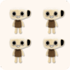 Shelly Plush 4PCS